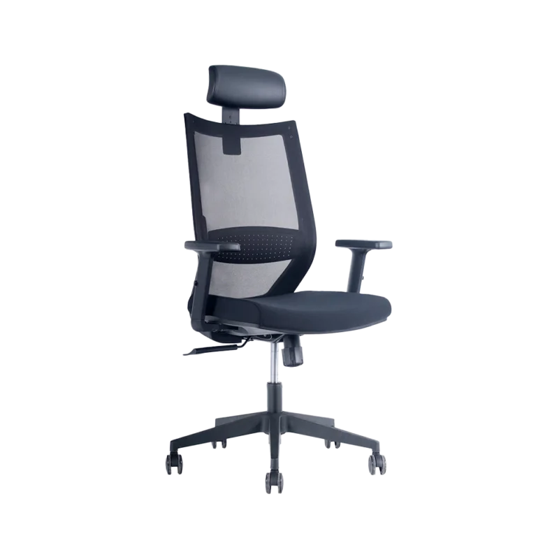 Silla Semmi Ejecutiva Backlock Negra