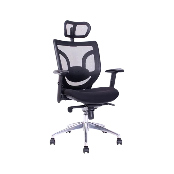 Silla Semi Ejecutiva Black