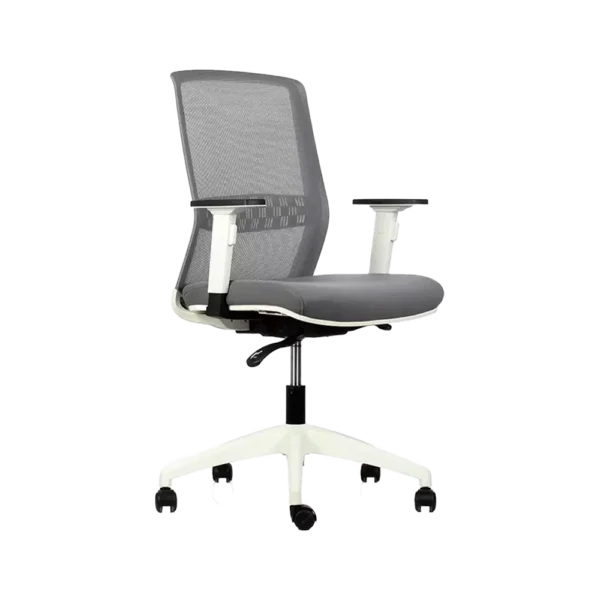 Silla Semi Ejecutiva Bossed Blanca