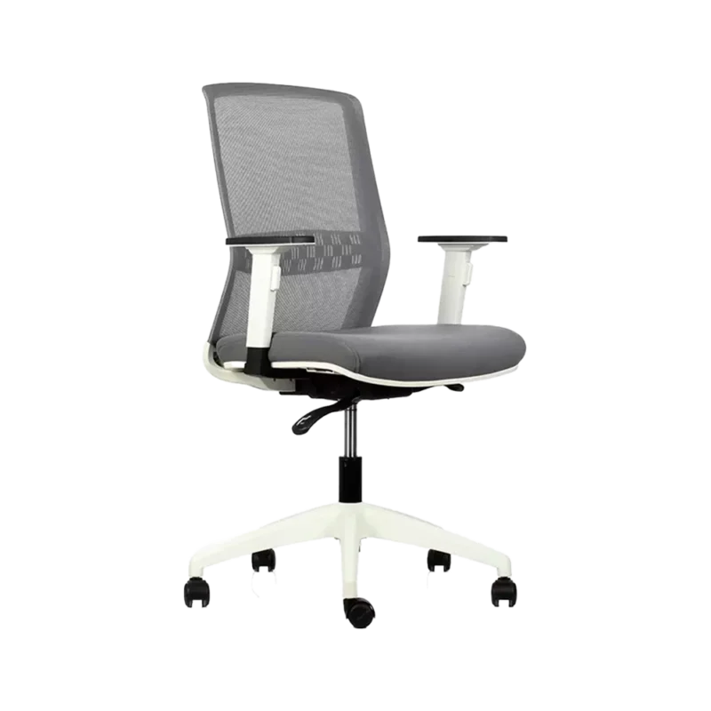 Silla Semi Ejecutiva Bossed Blanca