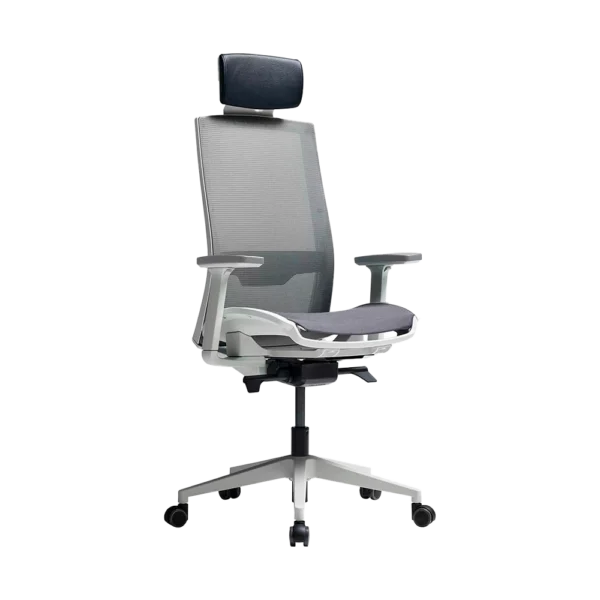 Silla Ejecutiva Q7 Aero Blanca Duoback